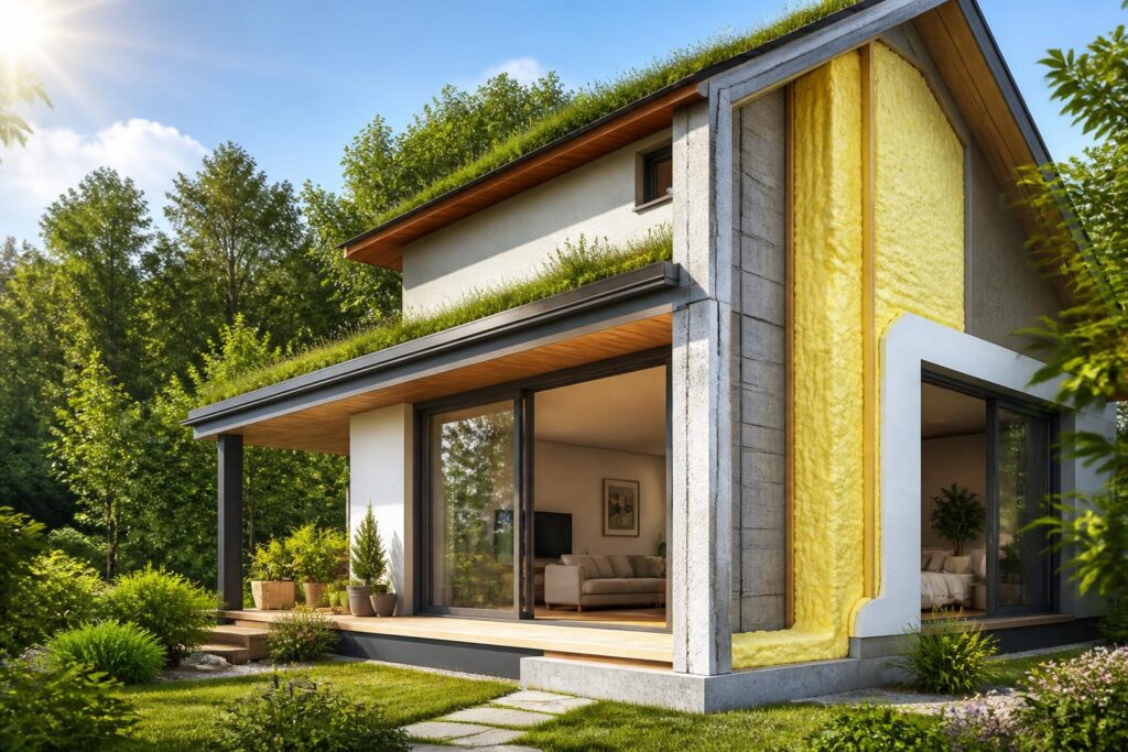 Isolation mousse polyuréthane : quels avantages pour une maison plus écologique ?