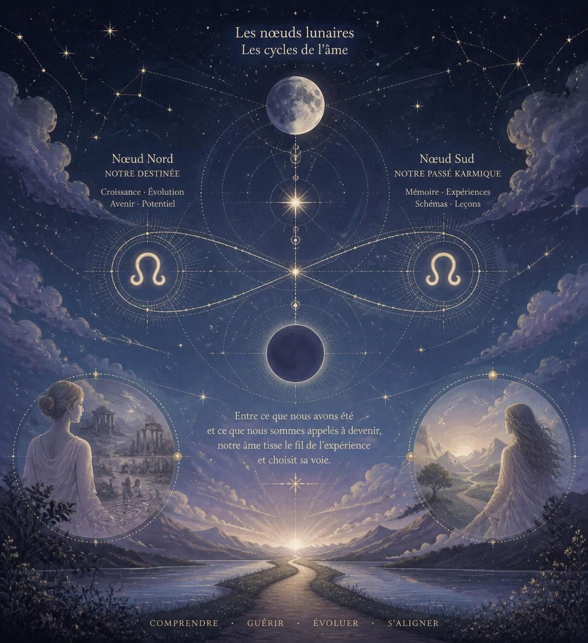découvrez comment l'astrologie karmique révèle les liens profonds entre votre passé et votre destinée personnelle pour mieux comprendre votre chemin de vie.