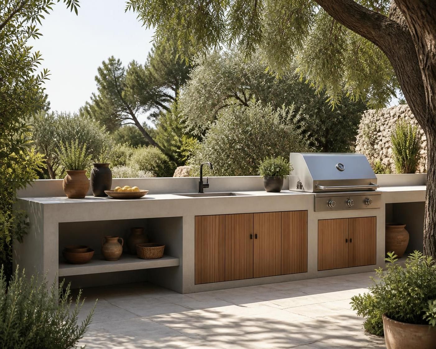 découvrez comment fabriquer une cuisine extérieure en béton solide et esthétique grâce à nos astuces pratiques, pour un espace convivial et durable.