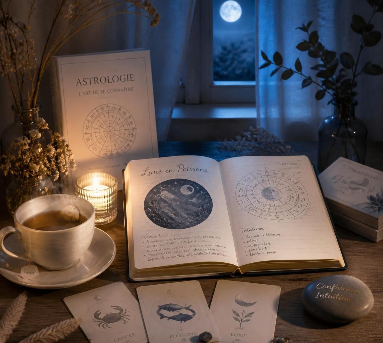 découvrez comment déterminer votre signe lunaire et explorez l'influence profonde de la lune sur votre personnalité et votre destinée intime.