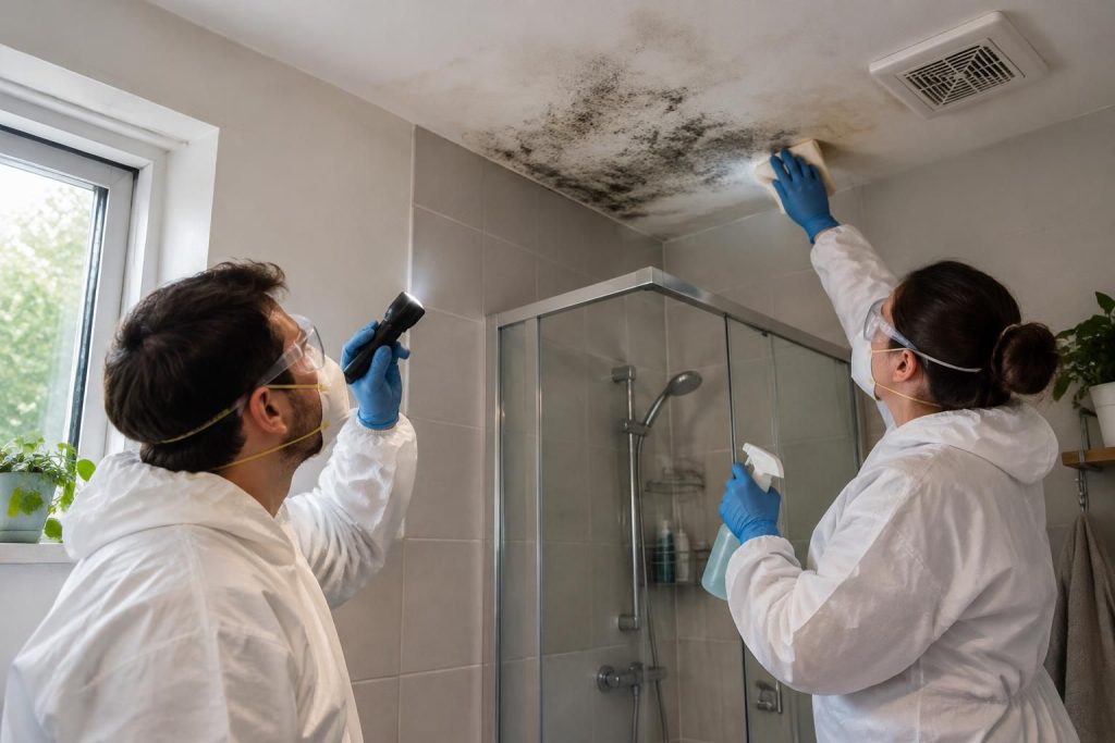 Moisissure plafond : comment l’identifier, la nettoyer et éviter les dangers