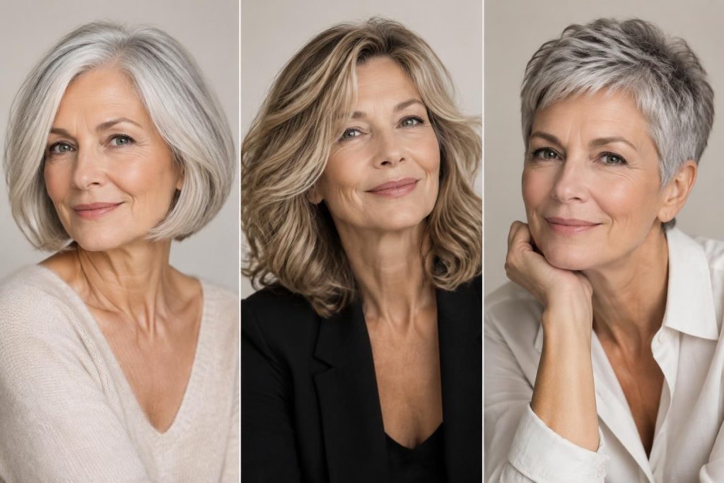 Coupe pour femme de 60 ans : idées de coiffures élégantes et adaptées